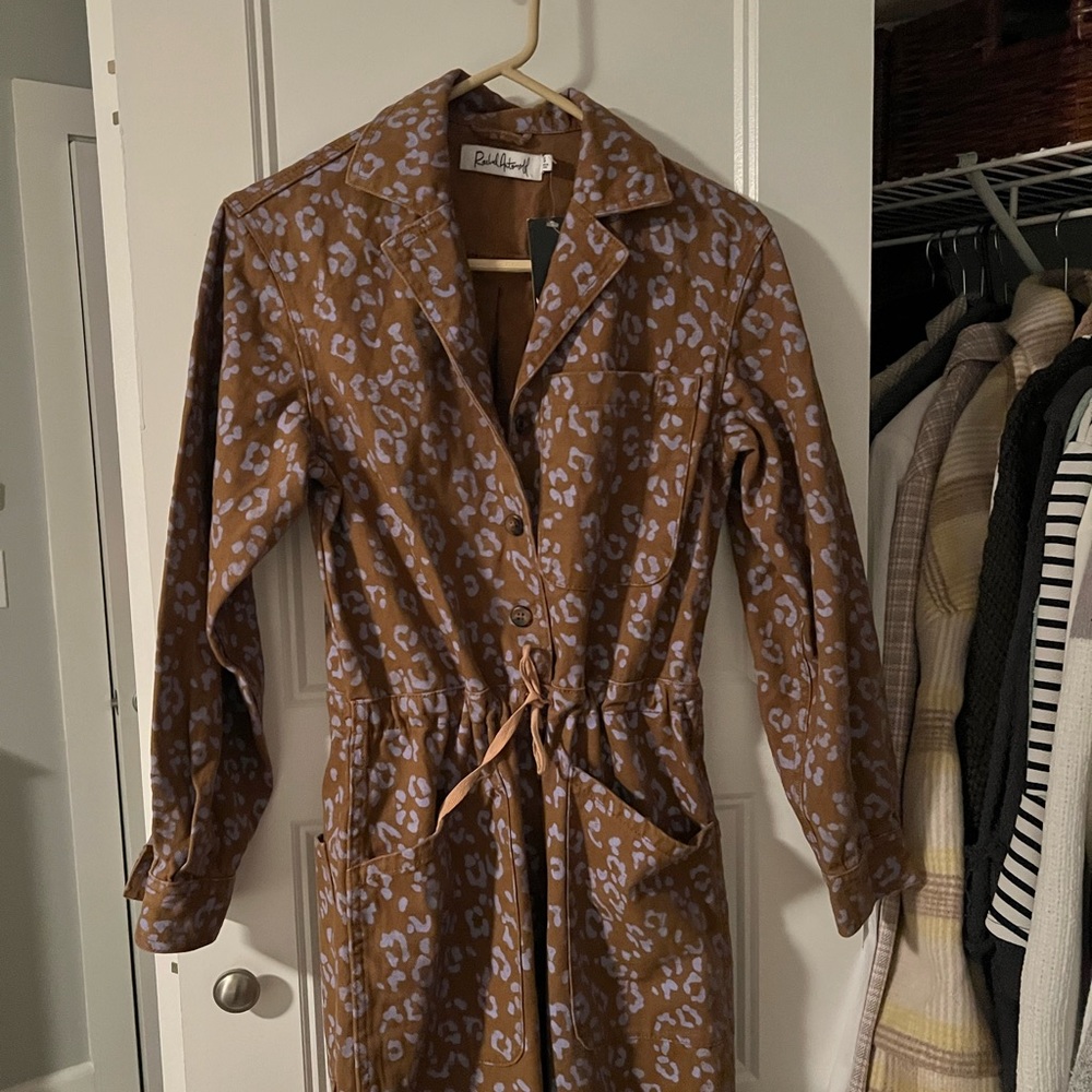 Rachel Antonoff Leopard Jumpsuit